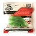 Силиконовая приманка на хищника, Taipan Easik, 3,0 дюйма, 10шт/уп, цвет №08 Green neon